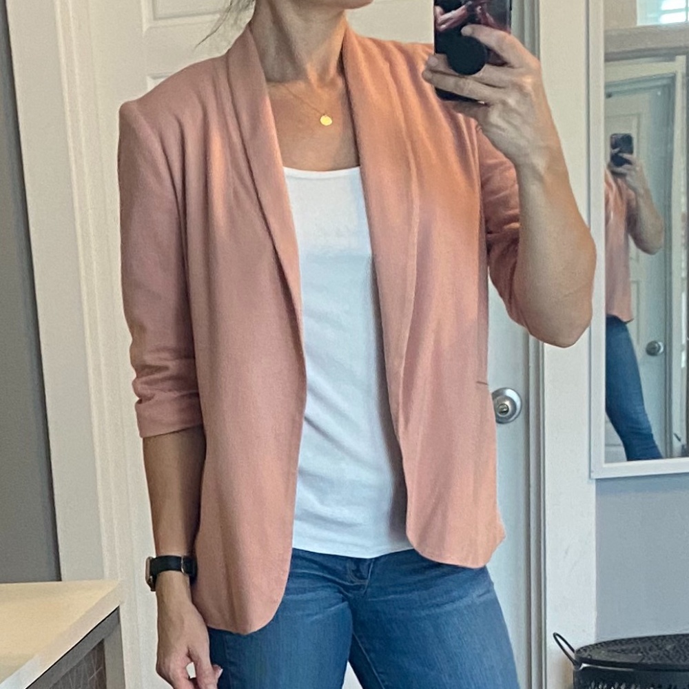 Bar III Dusty Pink Blazer